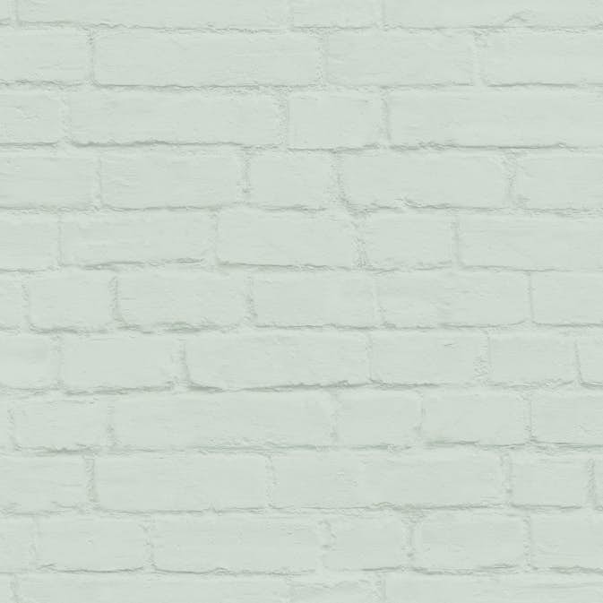 Tapet ESTAhome Tegelvägg Mintgrön