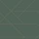 Tapet ESTAhome Grafiska Linjer Mörkgrön/Guld