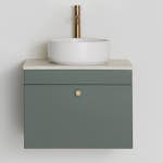 Tvättställsskåp Hafa Haze med Bänkskiva och Tvättställ