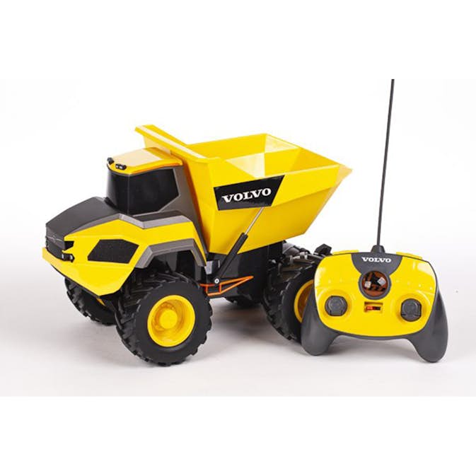 Radiostyrd Bil Maisto Volvo Rock Hauler 1:16 27MHz Gul
