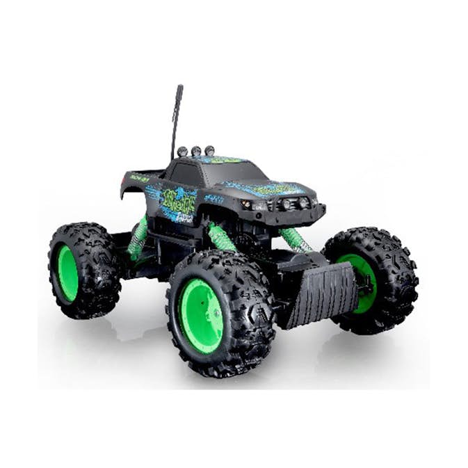 Radiostyrd Bil Maisto Rock Crawler Off Road 27MHz, Grön/svart