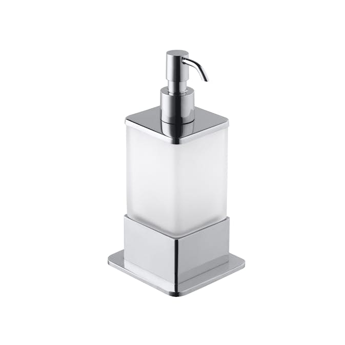 Tvåldispenser Bemeta Fristående Krom/Glas