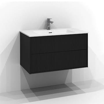 Tvättställsskåp Svedbergs Epos 80x45 med 2 Lådor