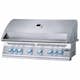 Inbyggnadsgrill Napoleon BIG44 i Rostfritt Stål med 8 Brännare