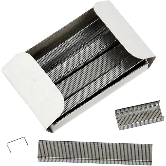 Häftklamrar Creativ Company Nr. 6/4 B 6 mm 10x1000 st/1 Förp