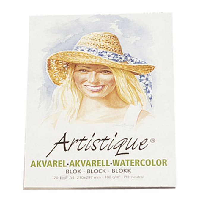 Akvarellblock ABA Skol 20 Ark 180 G