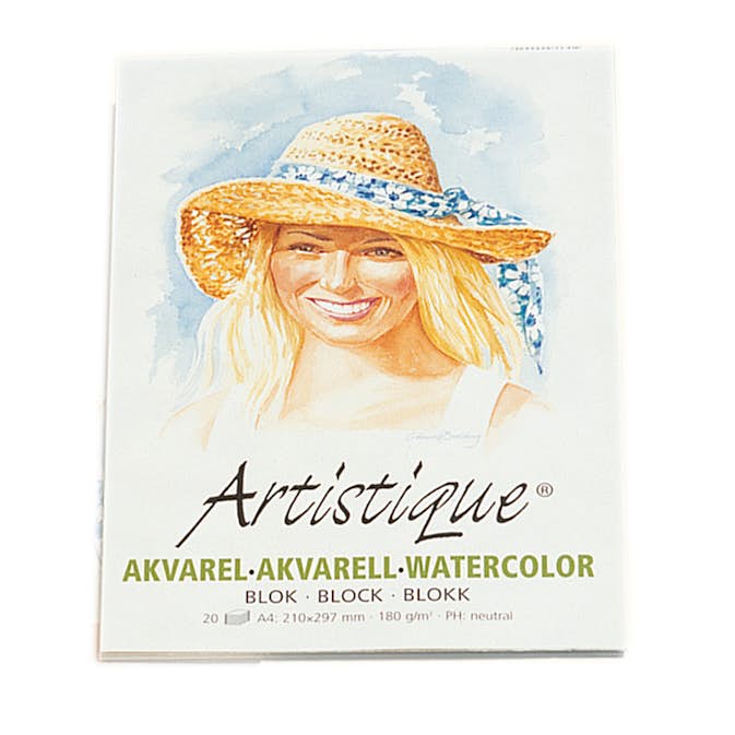 Akvarellblock ABA Skol 20 Ark 180 G
