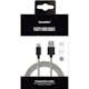 Laddningskabel Smartline USB-C/A Fuzzy 2 m