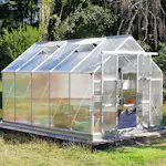 Växthus Metalcraft 8,9 kvm Rektangulär