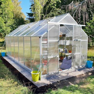 Växthus Metalcraft 12,4 kvm Rektangulär