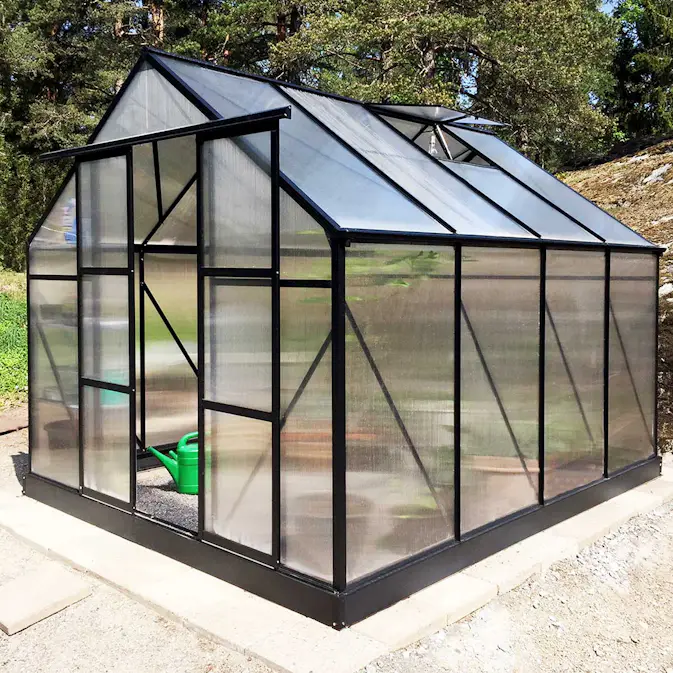 Växthus Metalcraft 7,2 kvm Rektangulär