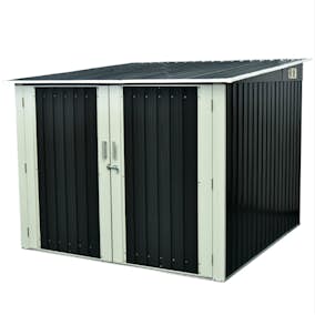 Cykelförråd Metalcraft 4,2m² Låsbart för Utomhusbruk