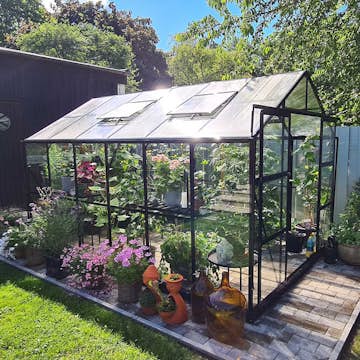 Växthus Metalcraft 9,6 kvm Rektangulär