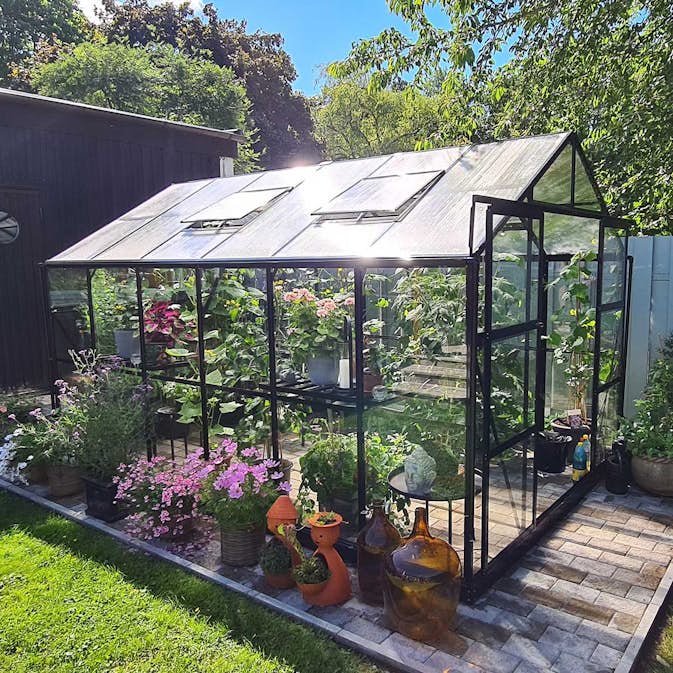 Växthus Metalcraft 9,6 kvm Rektangulär