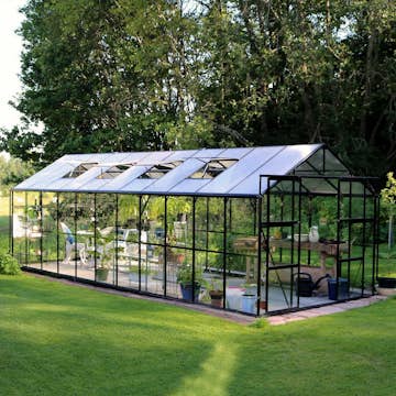 Växthus Metalcraft 17,5 kvm Rektangulär