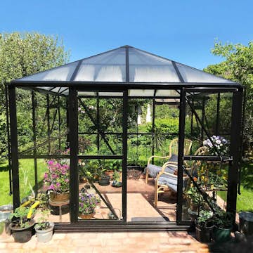 Växthus Metalcraft 8,7 kvm Kvadrat