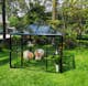 Växthus Metalcraft Gazebo 8,7 kvm