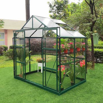 Växthus Metalcraft 3,3 kvm Rektangulärt