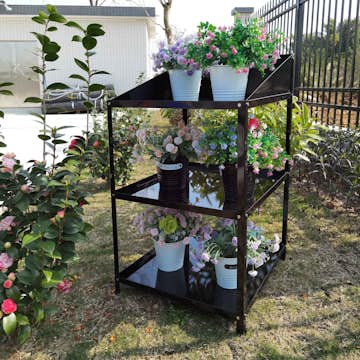 Planteringsbänk Metalcraft 3 nivåer