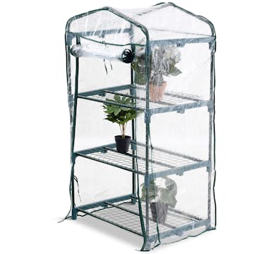 Växthus Metalcraft 0,3 kvm Grön Rektangulärt