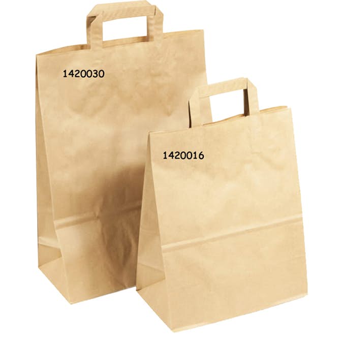 Bärkasse ABA Skol Av Brunt Kraftpapper 30 l 200 st