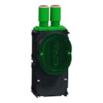 Apparatdosa Schneider Electric Multifix med Lock 1,5-modul för Dubbelgips 26 mm 2 Flexibla Stutsar Kombi 16/20 mm