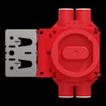 Apparatdosa Elko Flexi+ Infälld med Större Volym och Regelfäste