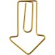 Gem Creativ Company Guld Pil Stl 40x25 mm 6 st/1 Förp