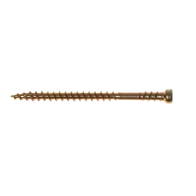 Golv-/Sockelskruv Gunnebo Fastening 3,9 mm Gulförzinkad Tx10