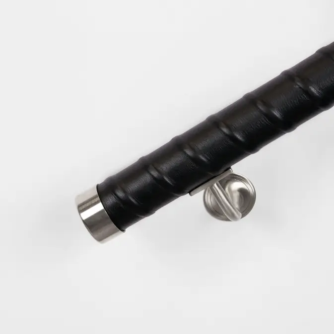 Ledstång Herrljunga Ledstångsfabrik Läderlindad