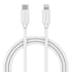 Laddningskabel Smartline Lightning USB-C Vit 1 m