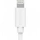 Laddningskabel Smartline Lightning USB-C Vit 1 m