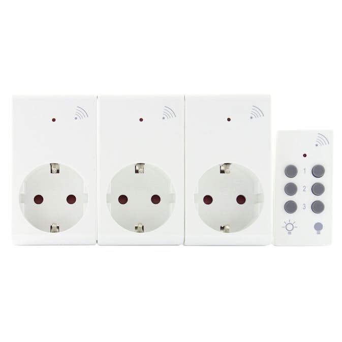 Fjärrströmbrytare Telldus 3-pack med Fjärrkontroll
