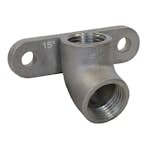 Ventilfäste Willab Rostfritt R15xR15 15°