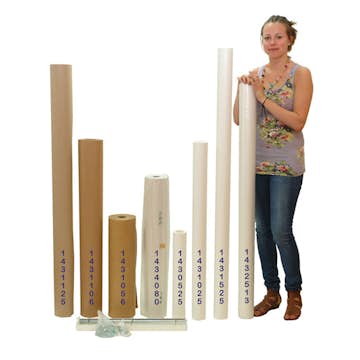 Spännpapper ABA Skol 5x25 M 110 G