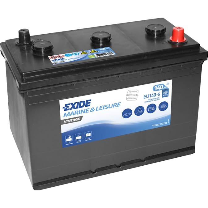 Batteri Exide Vintage EU140-6 140 Ah