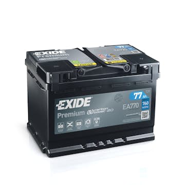 Batteri Exide Premium EA770 77 Ah