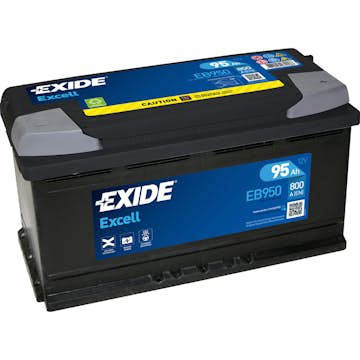 Batteri Exide Excell EB950 95 Ah