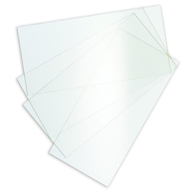 Skyddsglas 110 X 90mm CR39