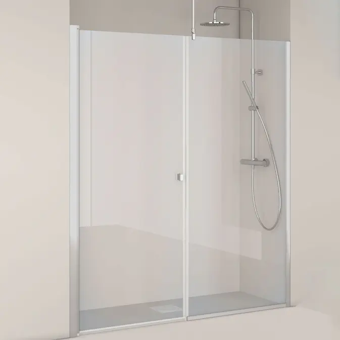 Duschdörr Hafa Igloo Pro Rak Dörr + Fast Vägg