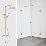 Duschpaket Hafa Duschhörn Infinity Combi med Takduschset Fine