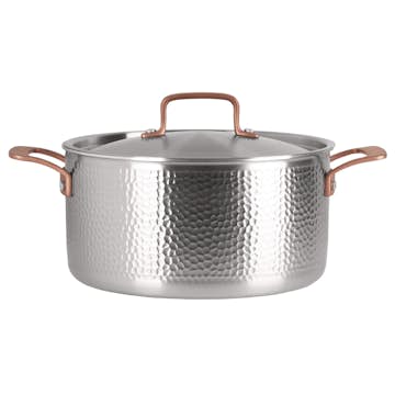 Gryta Pepper med Lock 24 cm Stainless