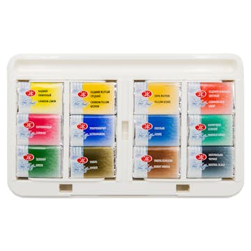 Akvarellfärg ABA Skol st Petersburg 12 Färger