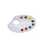 Palett ABA Skol Oval 12 Hål