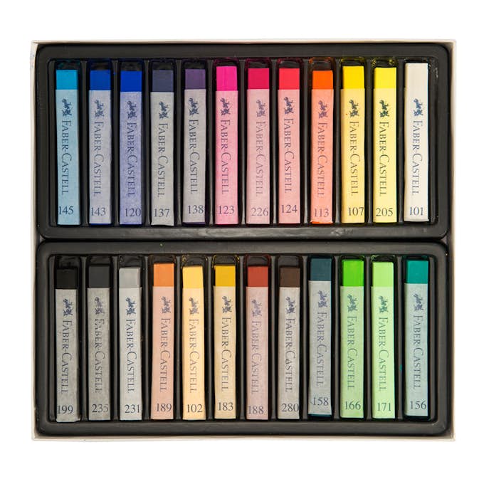 Softpastellkritor Faber-Castell 24 Färger