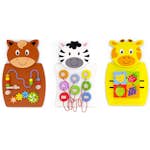 Väggaktivitet ABA Skol 3 Olika Djur