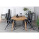 Matgrupp Venture Home Julian Matgrupp Utomhus 210cm med 6 Break Positionsstolar