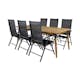 Matgrupp Venture Home Julian Matgrupp Utomhus 210cm med 6 Break Positionsstolar
