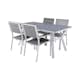 Matgrupp Venture Home Virya Matgrupp Utomhus 160cm med 4 Levels Stapelbara Matstolar