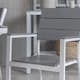 Matgrupp Venture Home Virya Matgrupp Utomhus 160cm med 4 Levels Stapelbara Matstolar